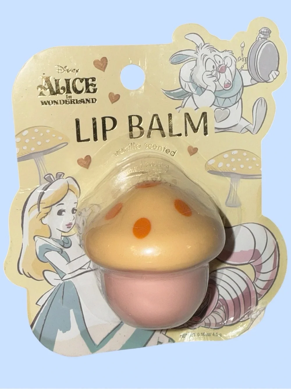 NWT Limited Edition- Disney’s Alice in Wonderland Coconut/ Vanilla Lip Balm Set
